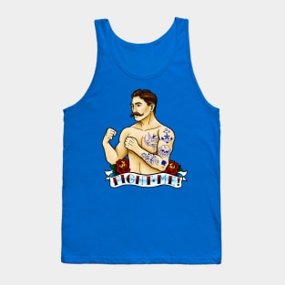 Traditional Tattoo Fight Me Tank Top